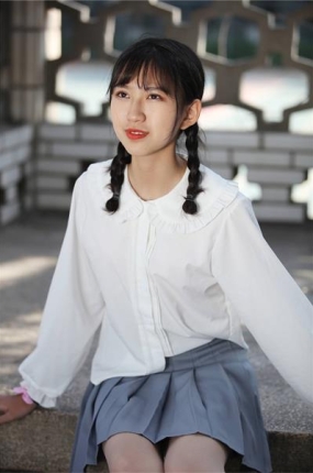 奈丝写真 NO.049:小橙子-清纯呆萌的学妹