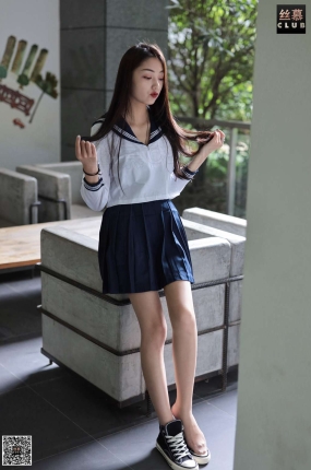 丝慕写真 SM088 天天一元 模特:诗晴《诗晴JK制服》