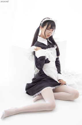 森萝财团写真 – JKFUN-017 15D超薄白丝 小梓