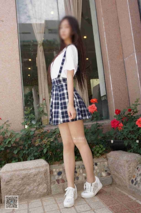妖精视觉 NO.034 娇娇 妩媚的背带裙