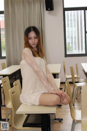 妖精视觉 NO.121 小溪 女生的一层“薄丝袜”