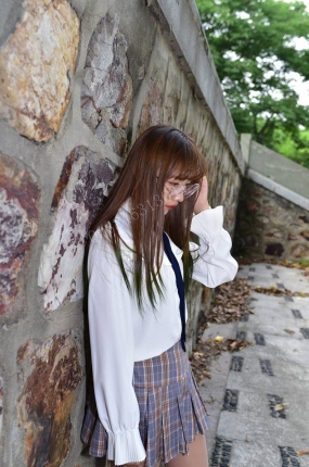 大生模拍 No.036 小蕊 苏格兰情调小短裙
