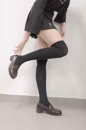 风之领域写真 No.011 教室里的黑丝少女
