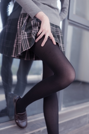 风之领域写真 No.023 等候中的黑丝女孩