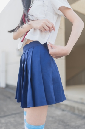 风之领域写真 No.034 姓感的新校服