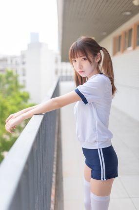风之领域写真 No.045 酷爱运动的白丝少女