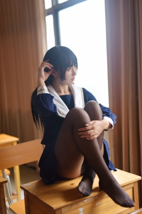 风之领域写真 No.128 校服黑丝