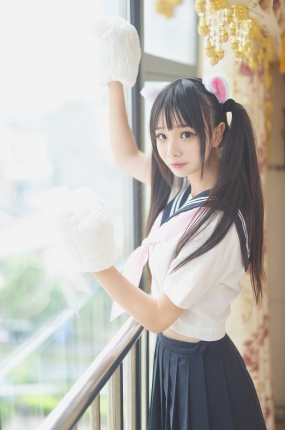 风之领域写真 No.161 喵喵校服少女