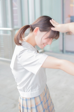 风之领域写真 No.171 偶遇楼道中的学妹