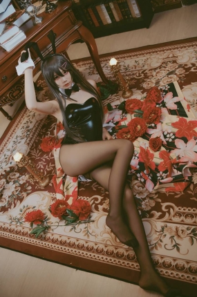 风之领域写真 No.198 黑丝兔女郎
