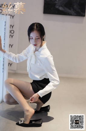 丝慕写真 特写集 TX089 紫宁《平底鞋女神》