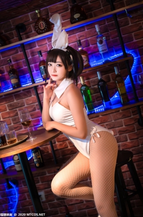 喵糖映画少女写真 VOL.080 网袜兔女郎
