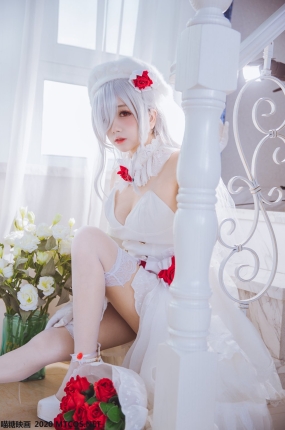 喵糖映画少女写真 VOL.123 花嫁COS