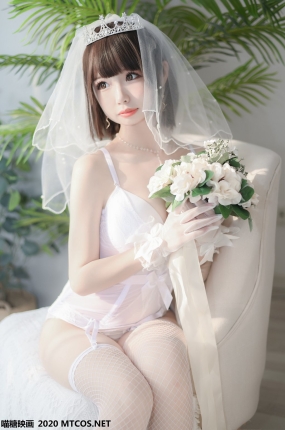 喵糖映画少女写真 VOL.138 纯白花嫁