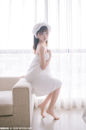 喵糖映画少女写真 VOL.158 纯白浴巾 快点把我收藏吧