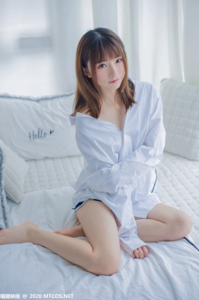 喵糖映画少女写真 VOL.209 男闺蜜的白衬衫