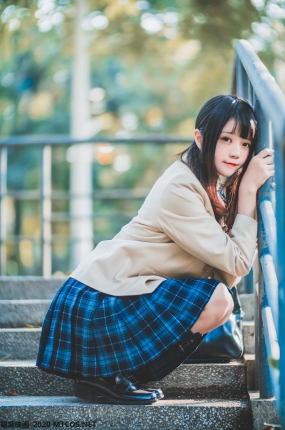喵糖映画少女写真 JKL.004 学妹JK制服