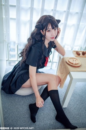 喵糖映画少女写真 JKL.007 恶魔JK制服