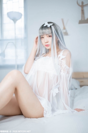 喵糖映画少女写真 VOL.325 白色纱裙