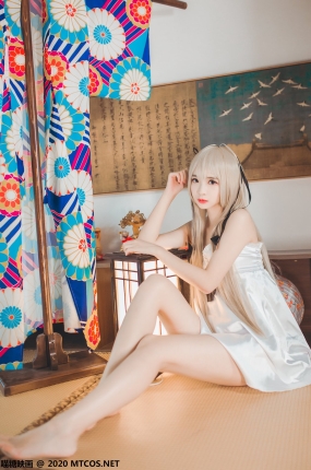 喵糖映画少女写真 VOL.332 白裙可爱穹妹