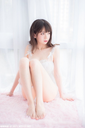 喵糖映画少女写真 VOL.351 泡泡粉裙