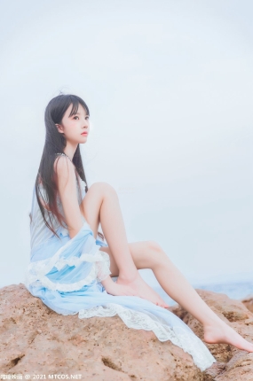 喵糖映画少女写VOL.380 海边长裙