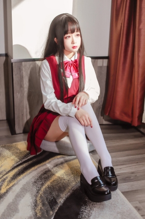 喵糖映画少女VOL.450 一袭红裙